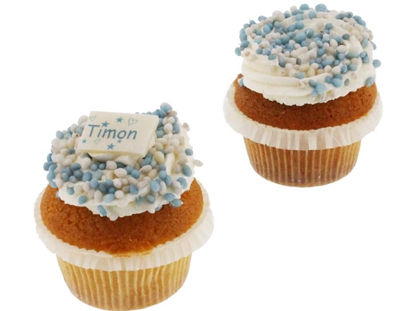Geboorte Cupcake Jongen